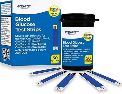 Blood Glucose Test Strips, 50 Count V878781