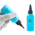 60ML Plastic Squeeze Bottle Needle Tip Antistatic Solvent Bottle Blue H8290