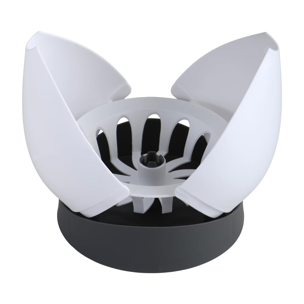 Heavy-Duty Toilet Plunger with Hideaway Holder, White P6649