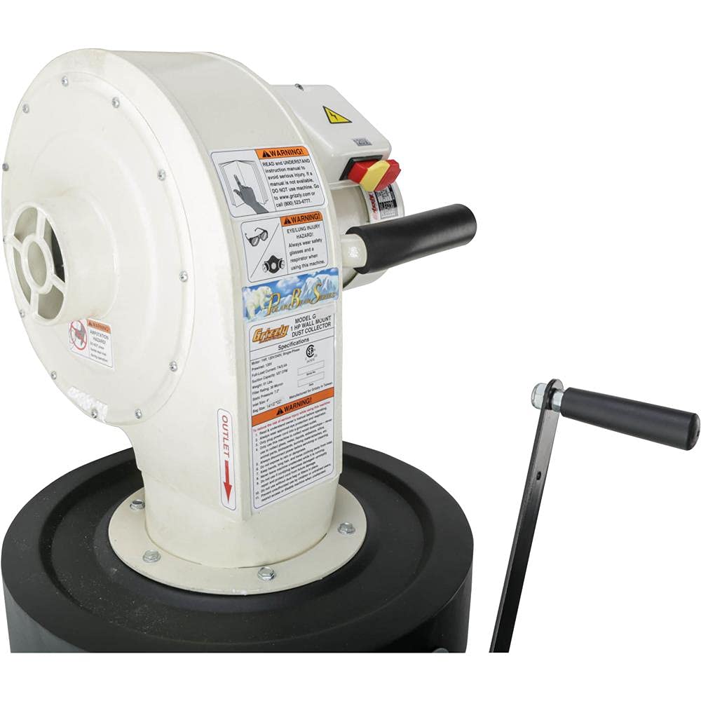 Wall-Mount Dust Collector with Canister Filter F5966