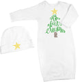 Infant Gown with Christmas Tree C3850