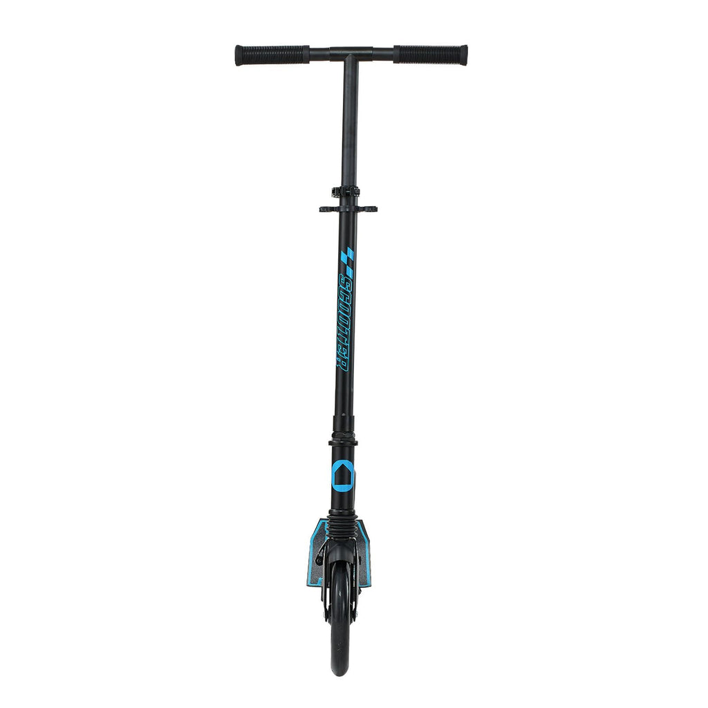Kick Scooter, 2-Wheel Adjustable Height Folding with Anti-Slip Deck & Light-Up Wheels X1824