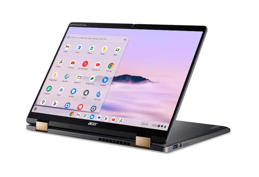 14" Touchscreen Laptop Intel Core Ultra 5 8GB RAM 256GB SSD Chrome OS Y860