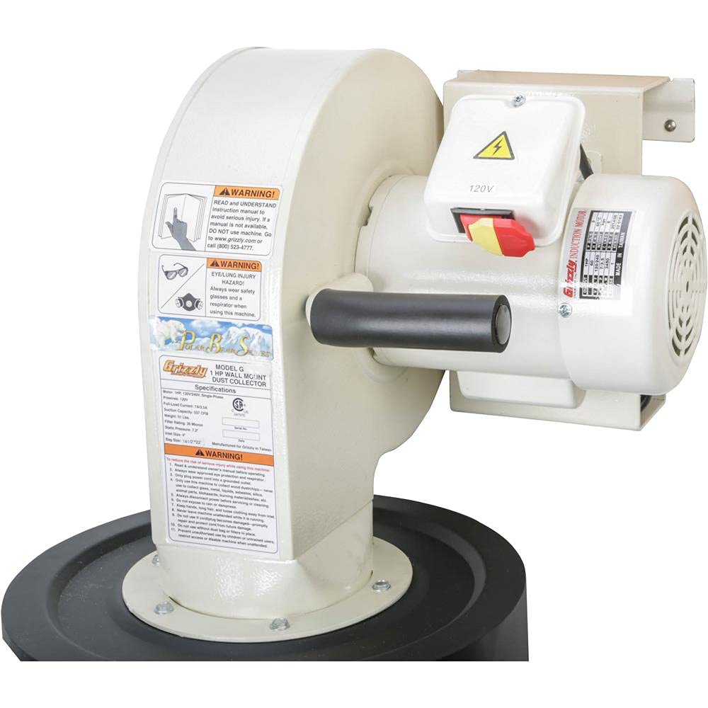 Wall-Mount Dust Collector with Canister Filter F5966