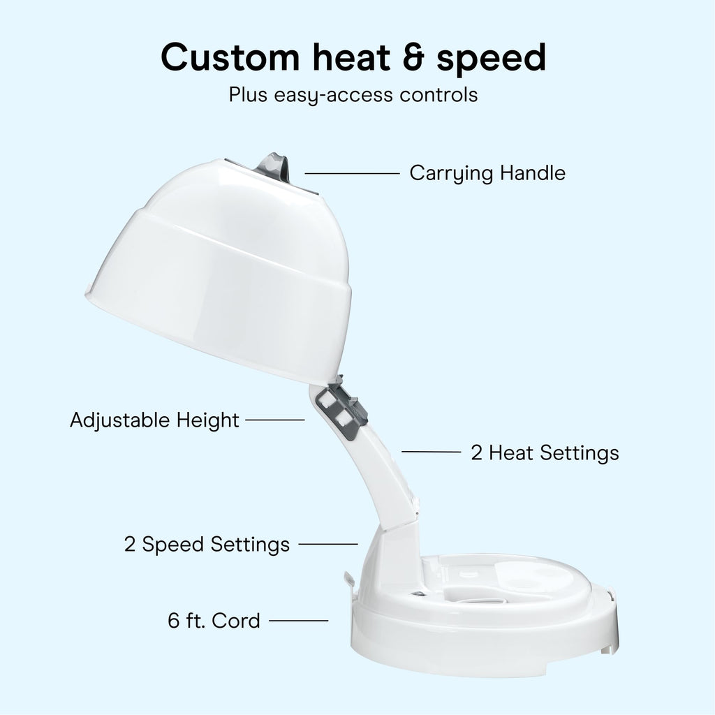 1875W Bonnet Hair Dryer with Carrying Handle S7108