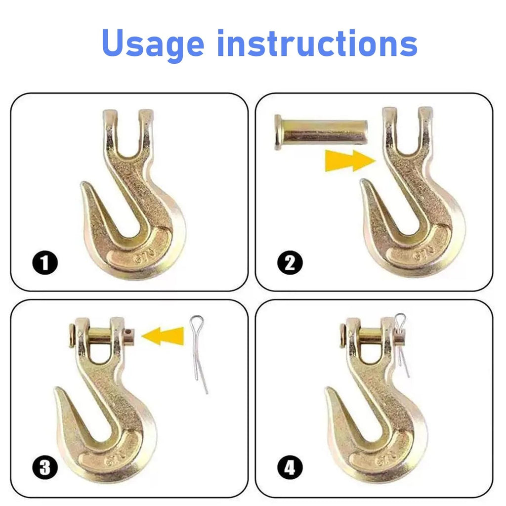3/8" Grade 70 Clevis Grab Hook P132378