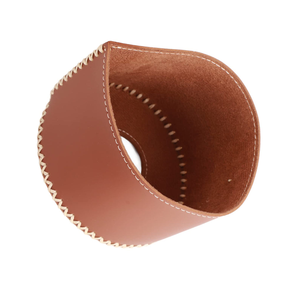 Portable PU Leather Gas Canister Protective Cover J143946