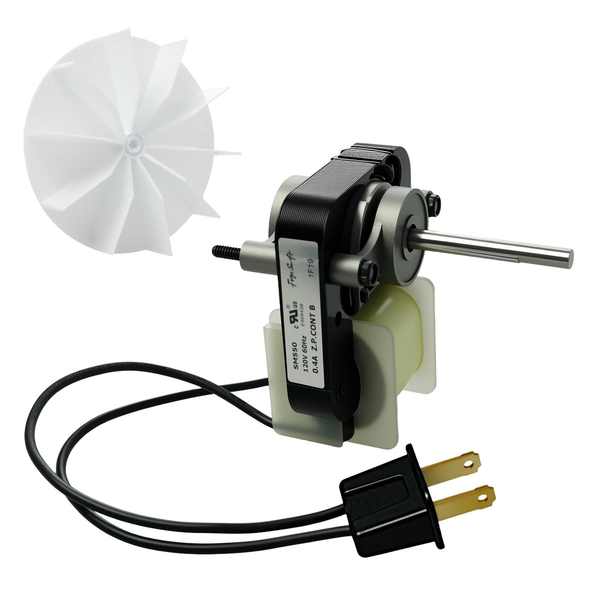 Universal Bathroom Vent Exhaust Fan Motor 50 CFM 120V 60Hz B152