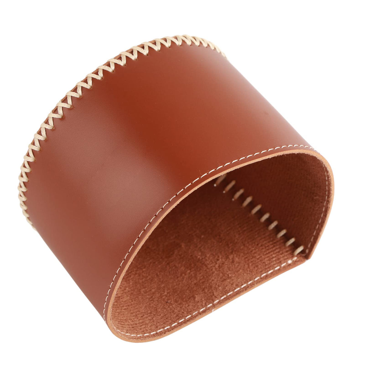 Portable PU Leather Gas Canister Protective Cover J143946
