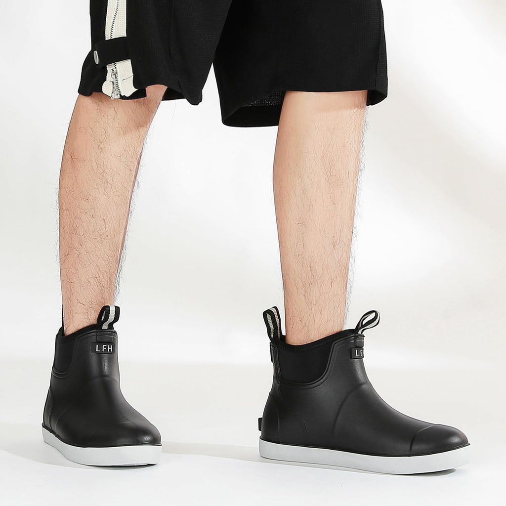 Waterproof Non-Slip Ankle Deck Boots D77633