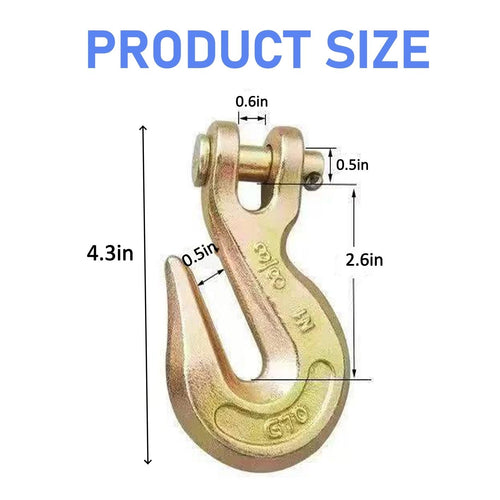 3/8" Grade 70 Clevis Grab Hook P132378