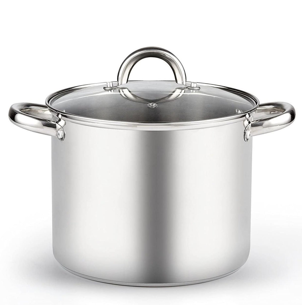 8 Quart Stainless Steel Stock Pot with Lid T10759