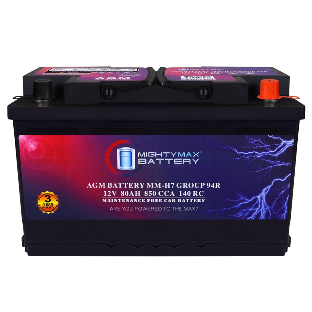 12V 80AH 850 CCA Replacement Battery U9488