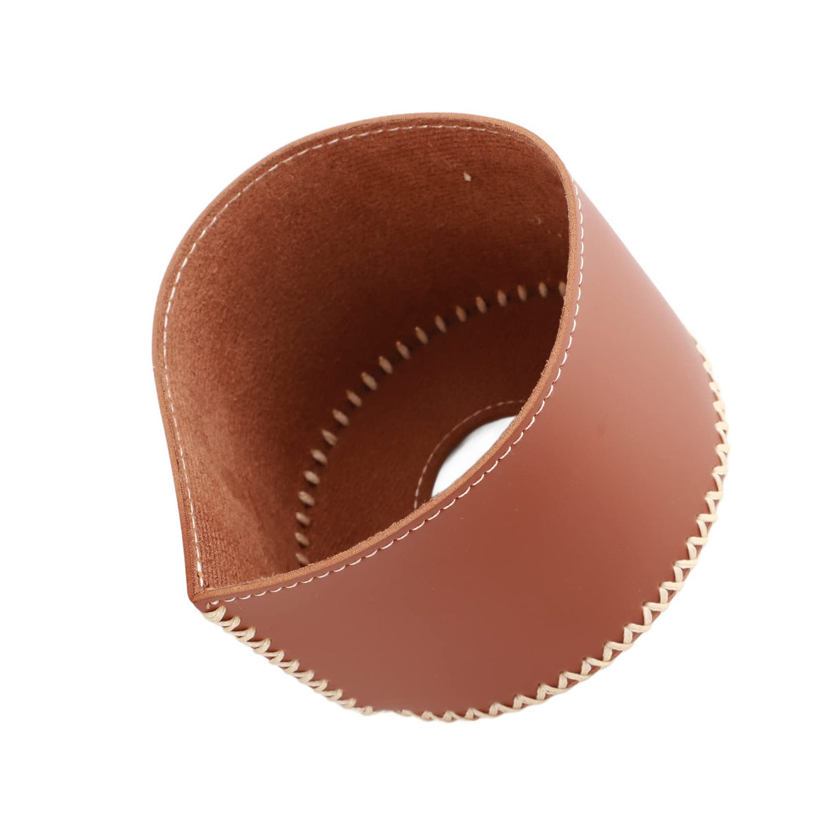 Portable PU Leather Gas Canister Protective Cover J143946