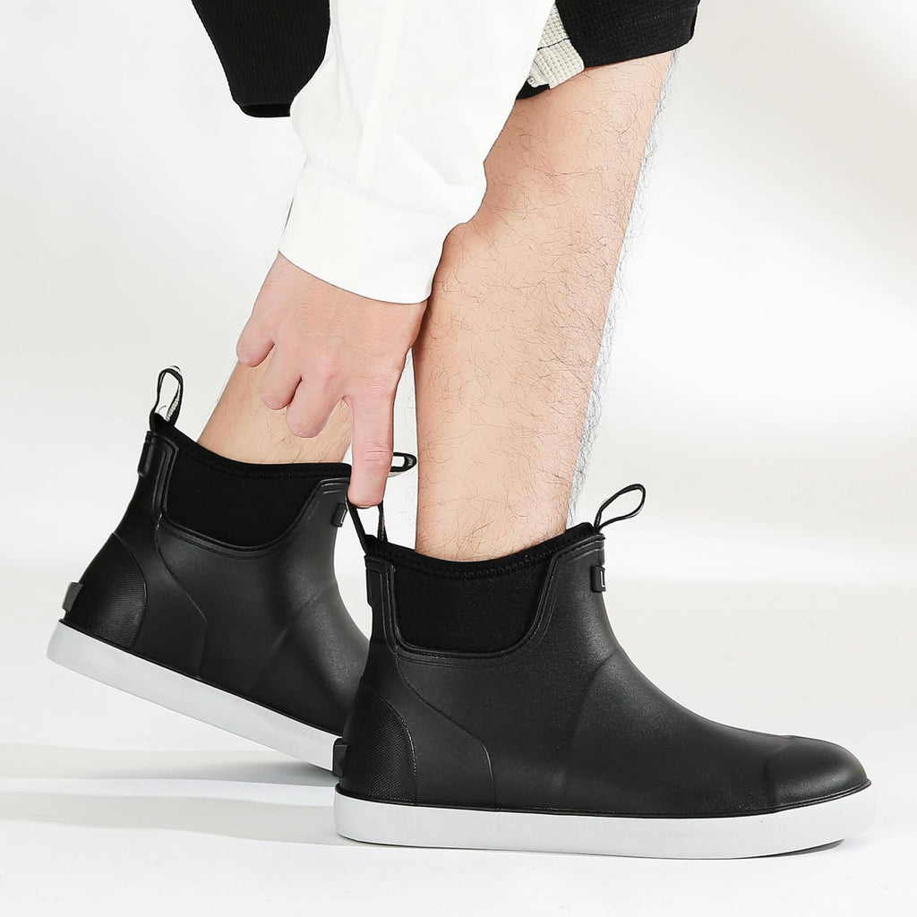 Waterproof Non-Slip Ankle Deck Boots D77633