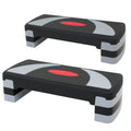 Adjustable Aerobic Stepper with Risers Set of 2 G7107