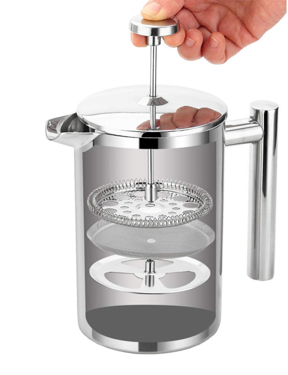 Coffee Maker Filter Press Pot 1L J352173