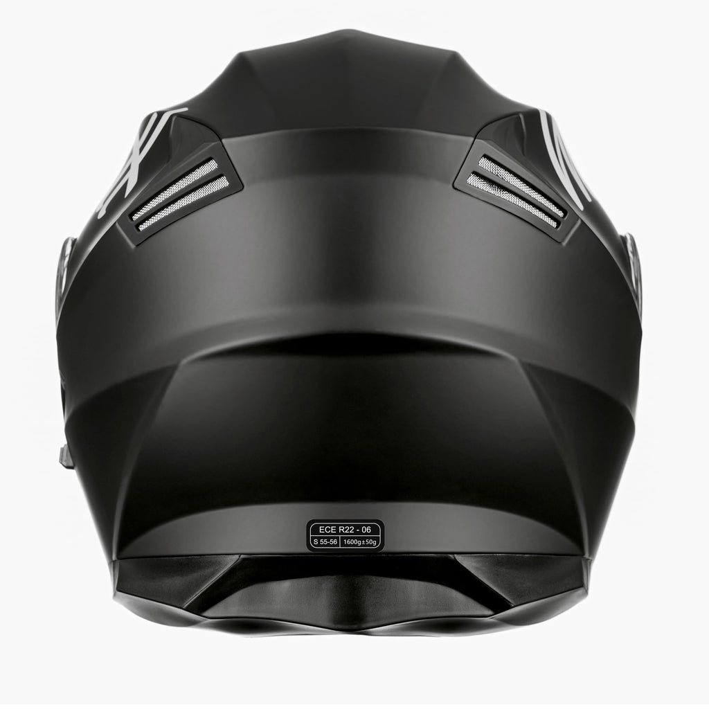 Dual Visor Flip Up Modular Helmet W9406