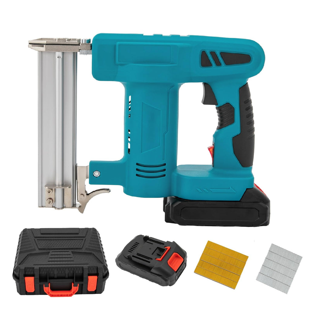 Cordless Battery Powered Brad Nailer Kit with Carrying Case H40960