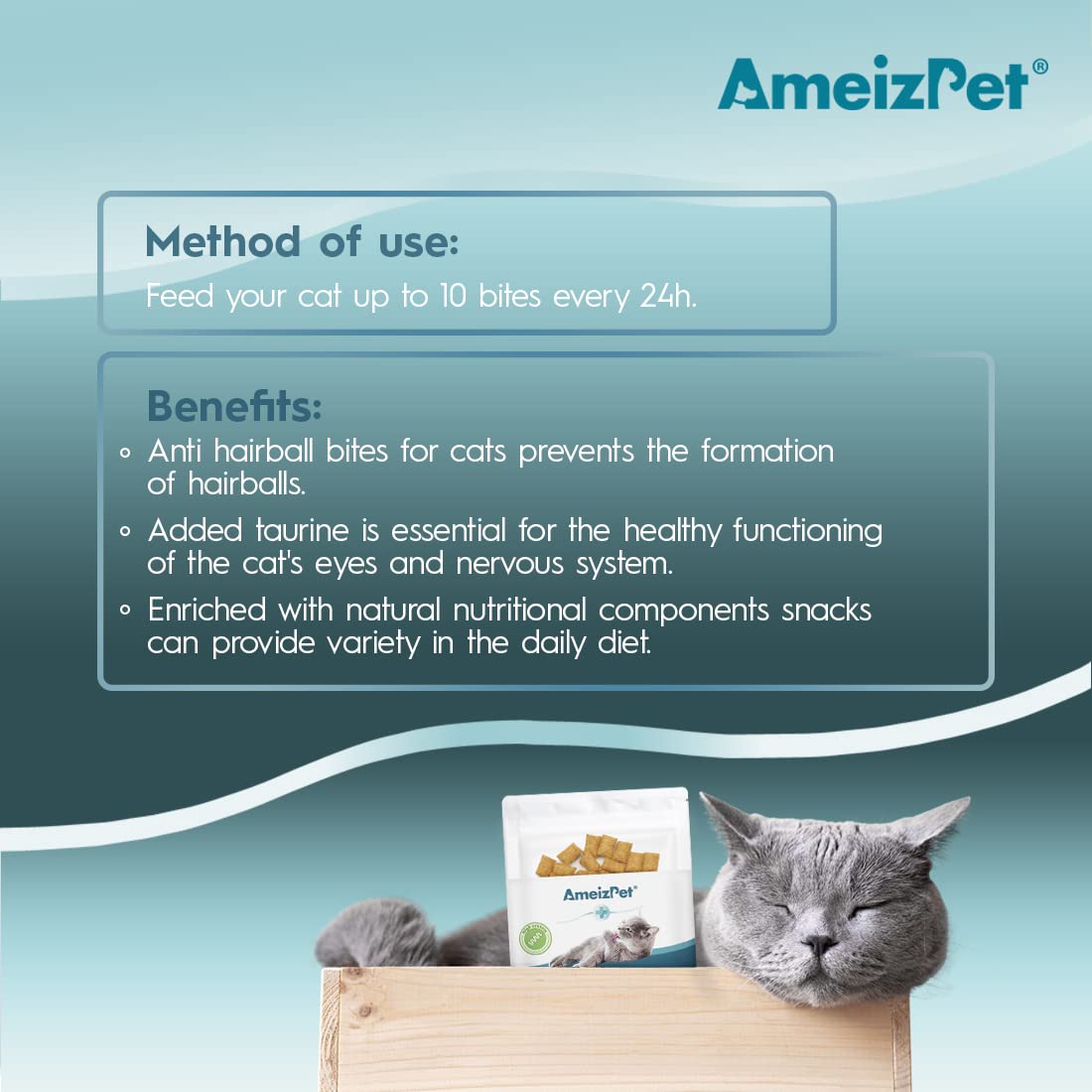 Anti Hairball Cat Biscuits 2.82 oz E262074