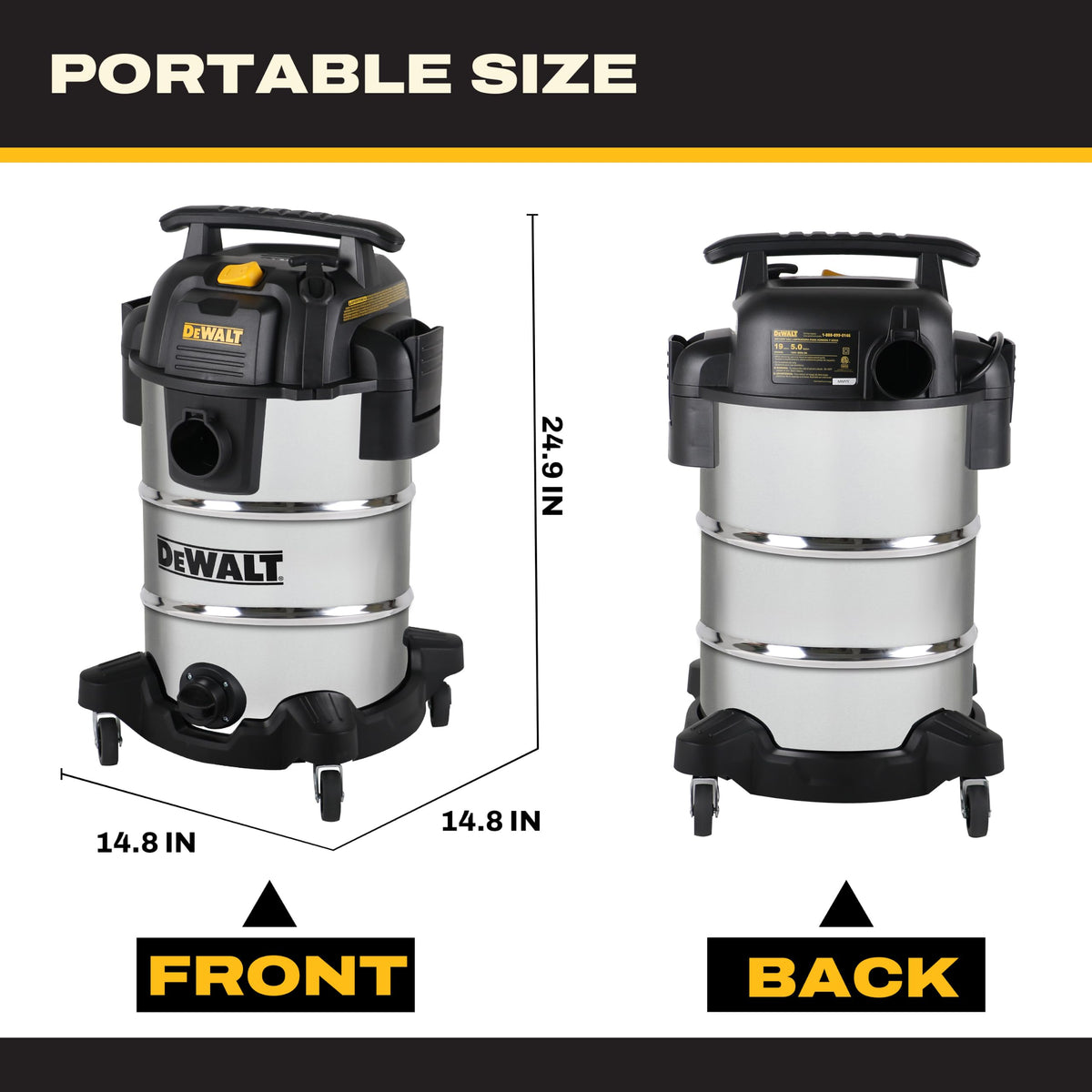 8 Gallon Wet and Dry Shop Vacuum with Blower N383