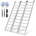 77" x 54" Tri-Fold Aluminum Loading Ramp, 1800 lbs Capacity O3880