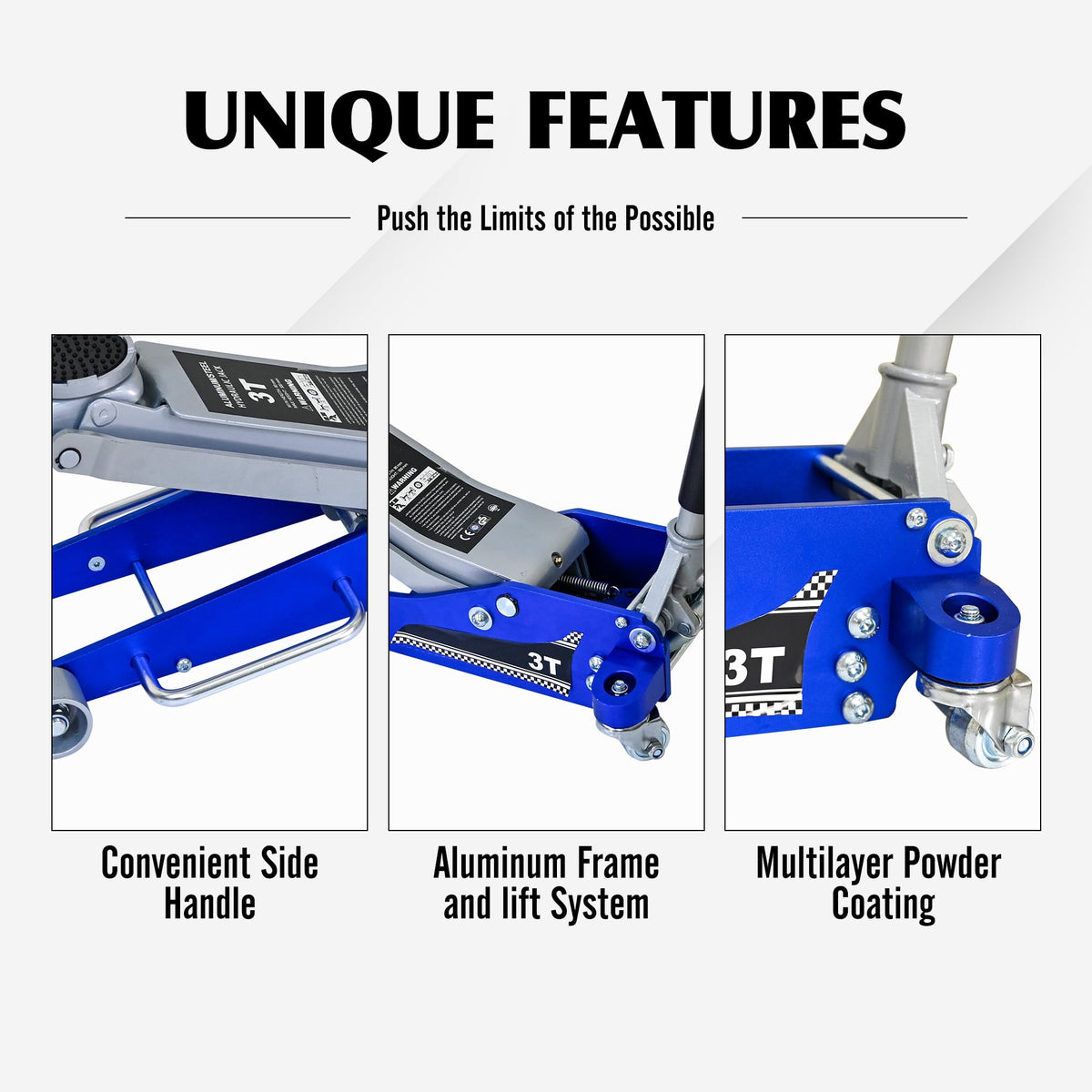 3 Ton Low Profile Hydraulic Floor Jack A8862