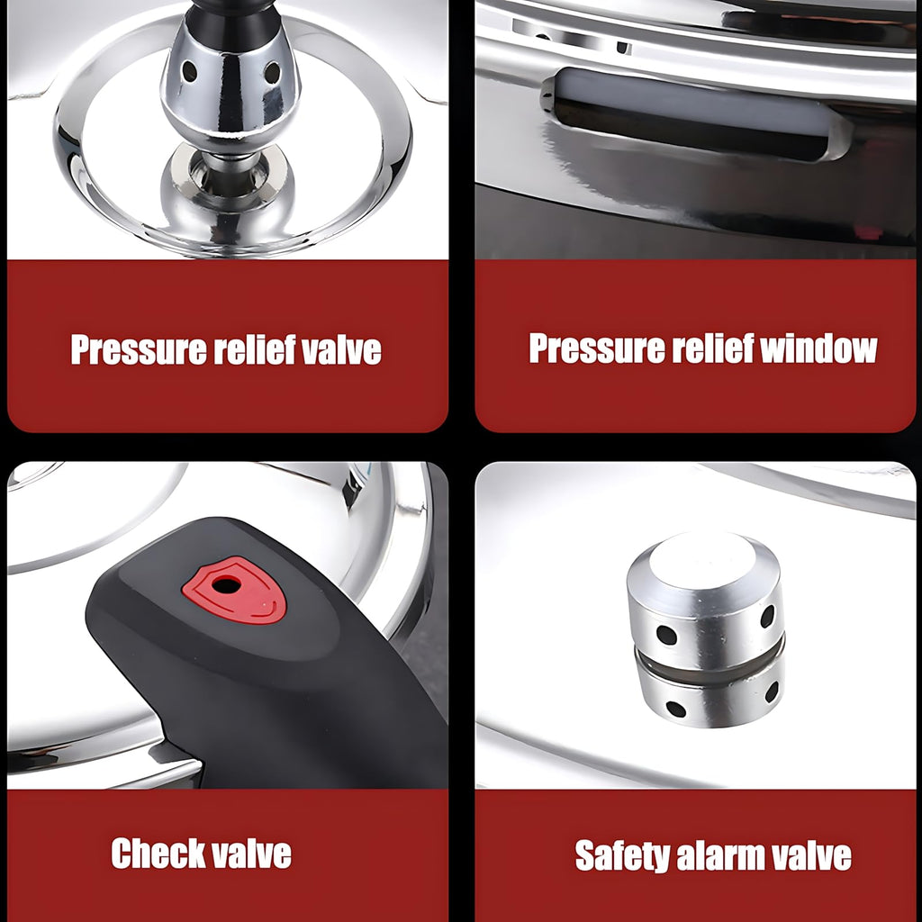 Stainless Steel 80KPA 3L Pressure Cooker Z28602