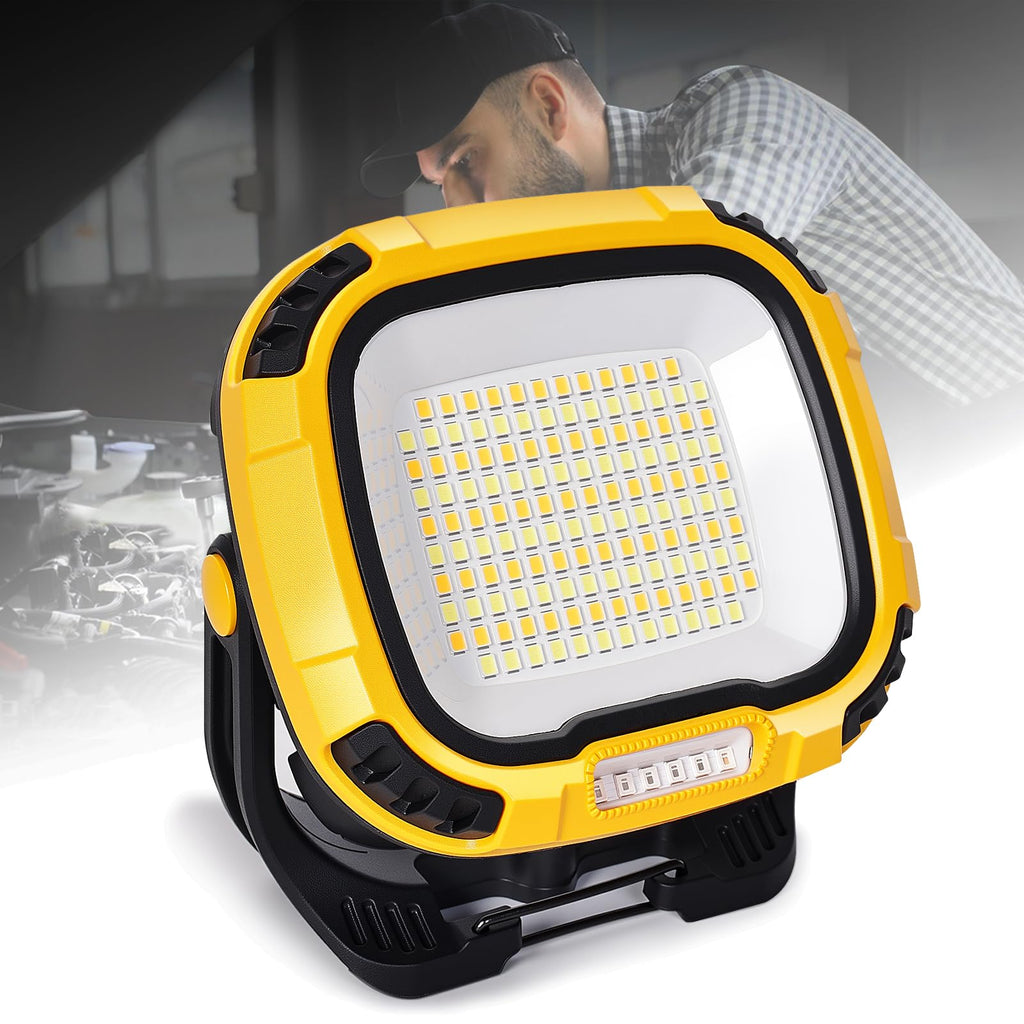 6000mAh Magnetic Rechargeable Work Light 4000 Lumen IP65 I843
