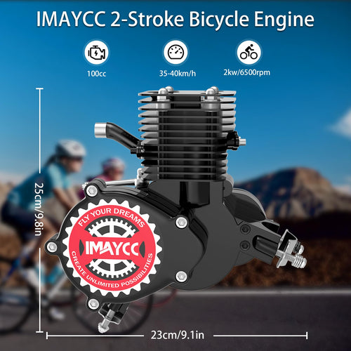 100cc 2 Stroke Gas Bike Motor Kit A9141
