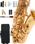 E flat Alto Saxophone with Belt Box, Whistle, Cleaning Suit B490193