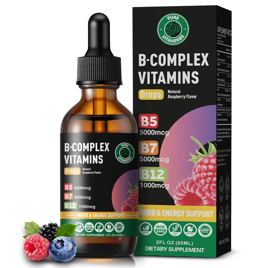B-Complex & Biotin Drops 2 Fl Oz N90741
