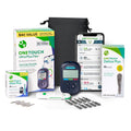Blood Glucose Meter Kit with Strips, Lancets, Case F59168