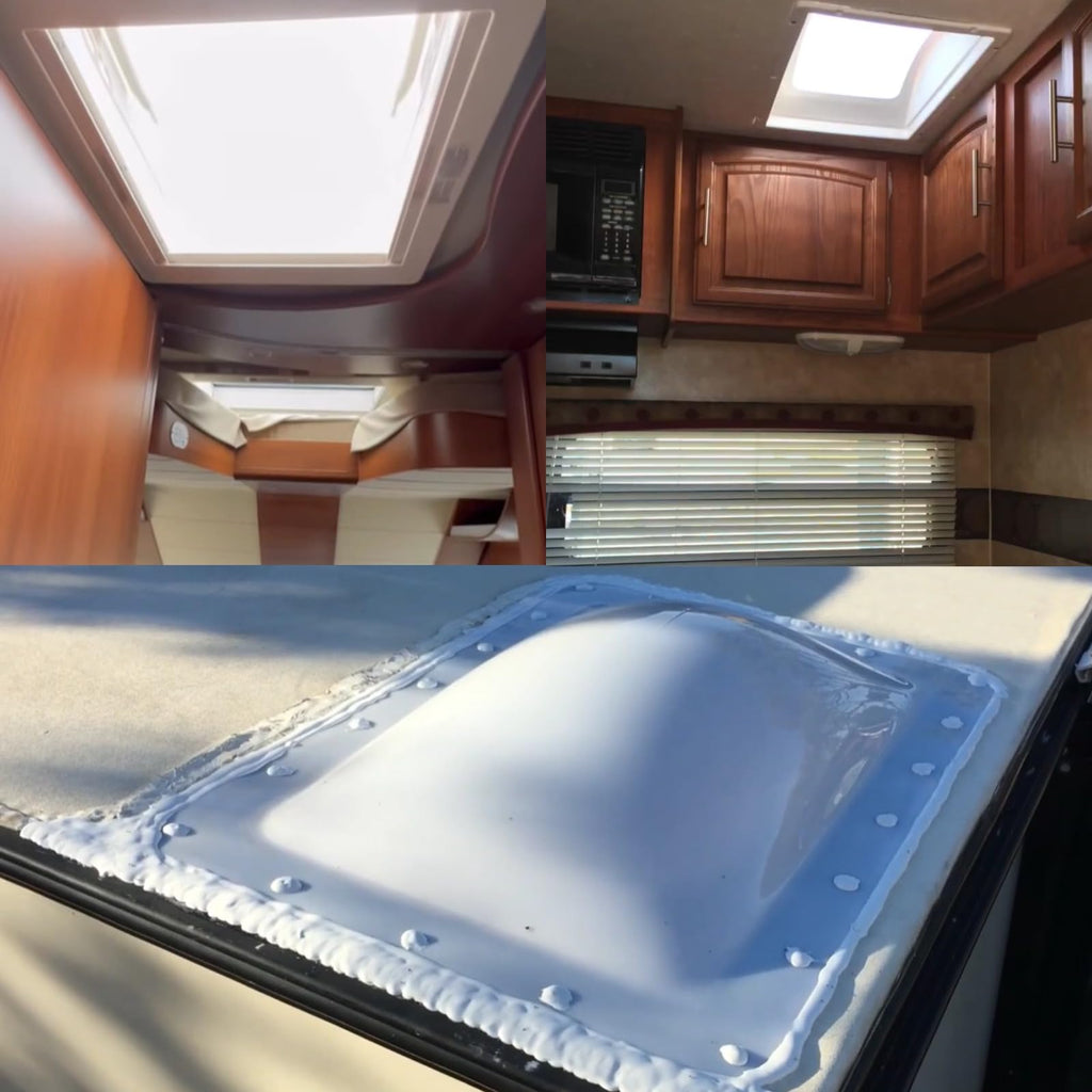 18" x 26" White RV Skylight Replacement L2808
