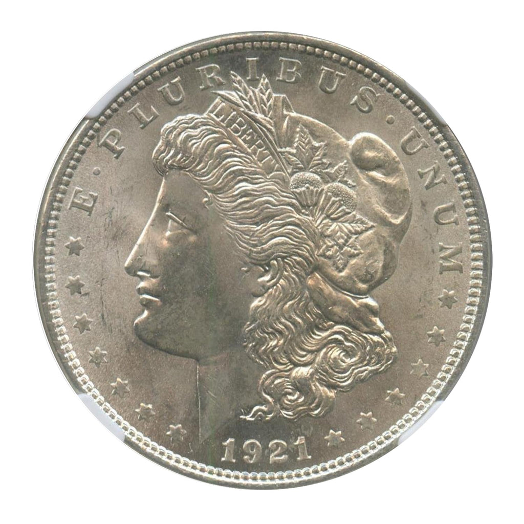 1921 Morgan Dollar 90% Silver Coin Q82498