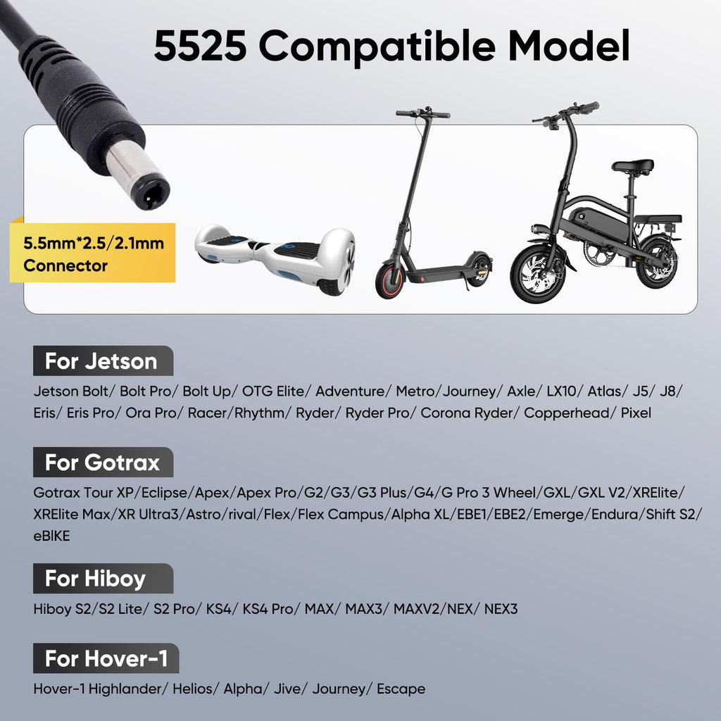 42V 2A Electric Scooter Charger D8879