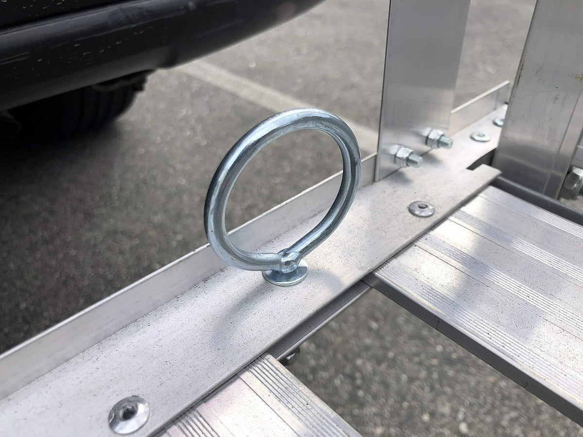 Aluminum Hitch Mount Wheelchair Carrier with 47" Ramp P9941