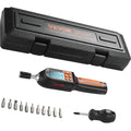 1/4" Drive Digital Torque Screwdriver with LCD, Bits & Case P797146