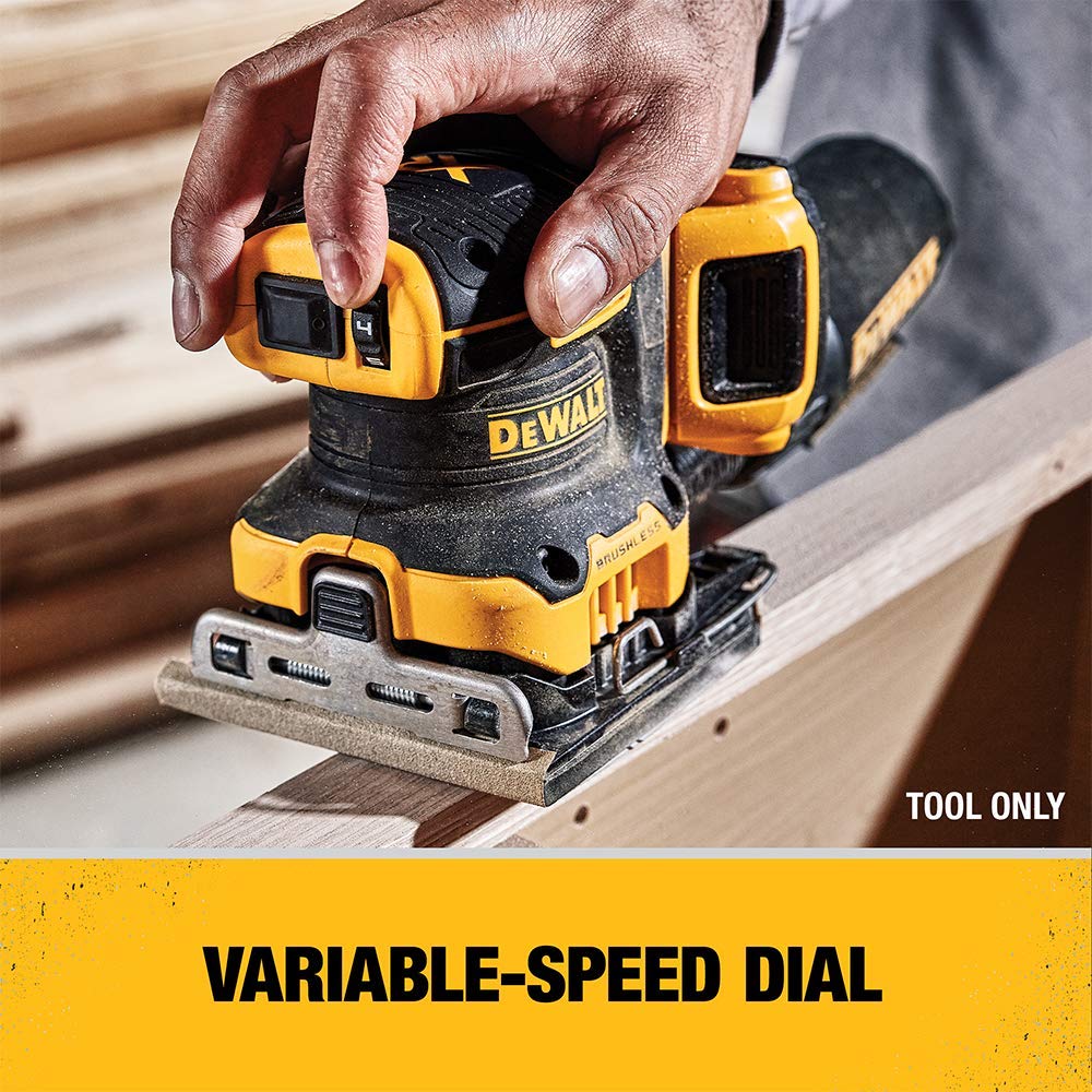 20V MAX Cordless Variable Speed 1/4 Sheet Sander J98875