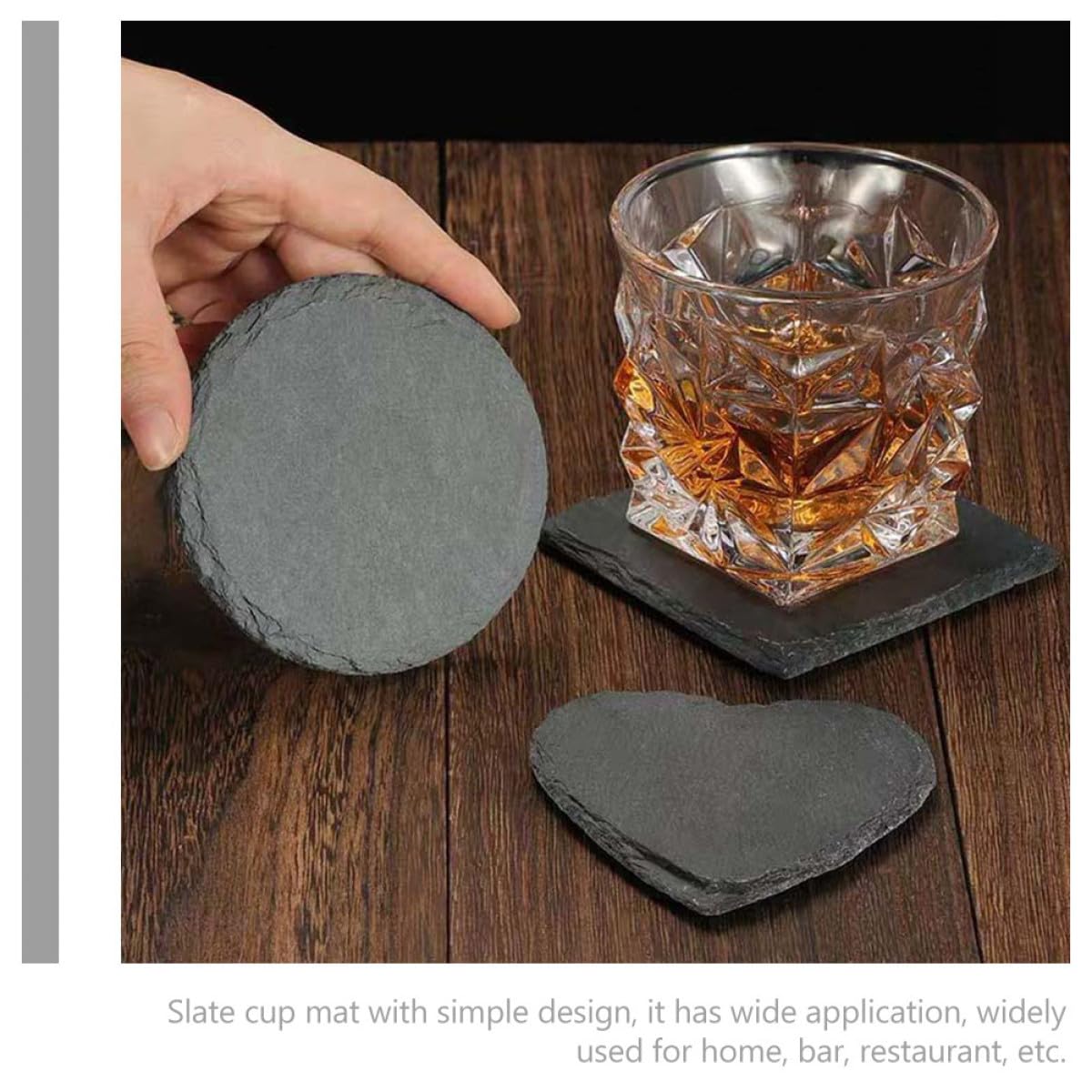 Natural Rock Coaster Set P195