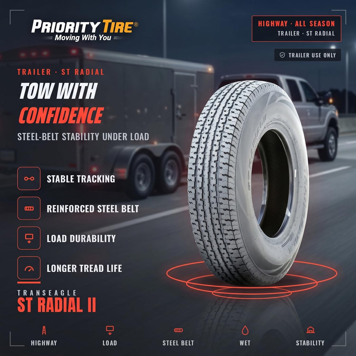 All Season 10 Ply Tire T81212