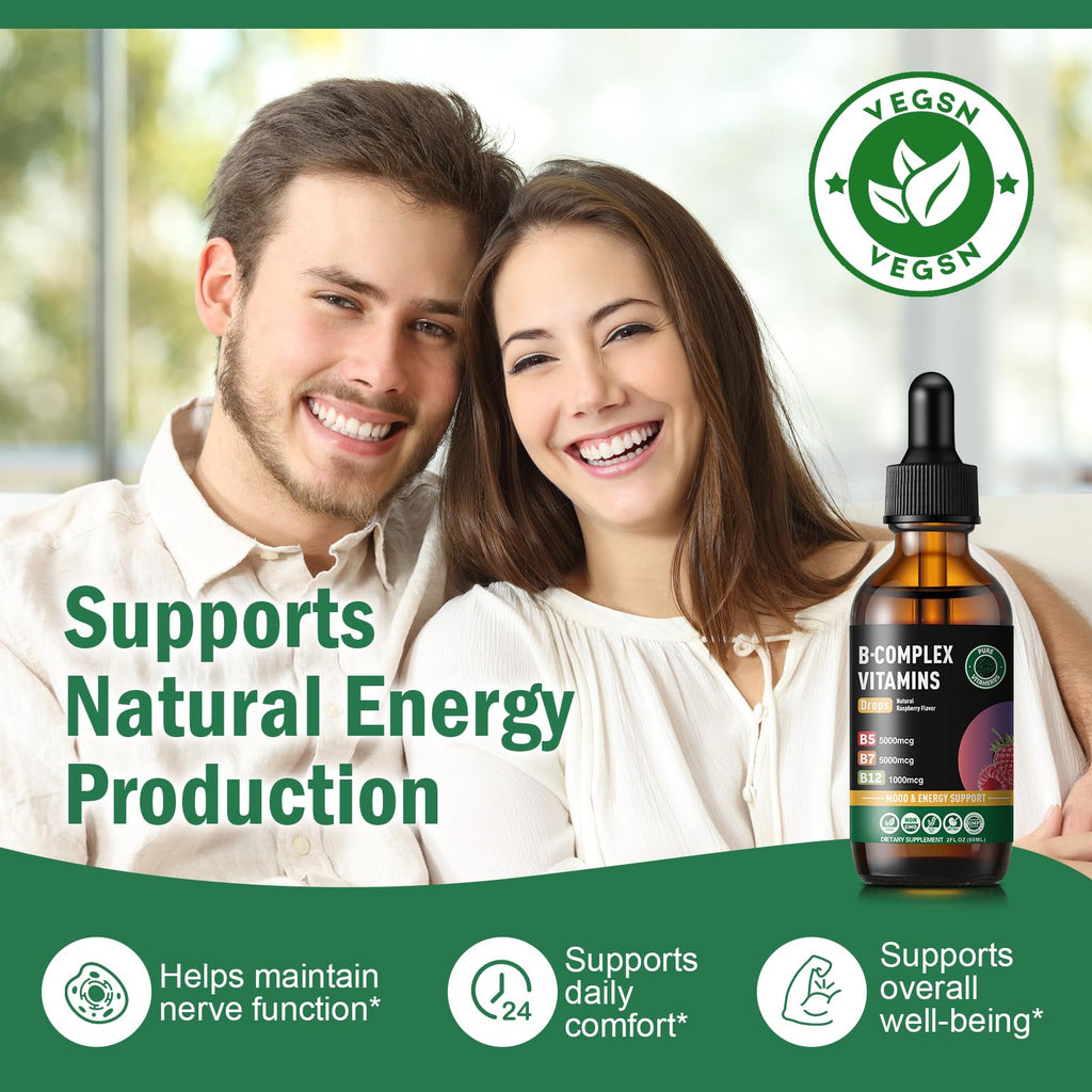 B-Complex & Biotin Drops 2 Fl Oz N90741