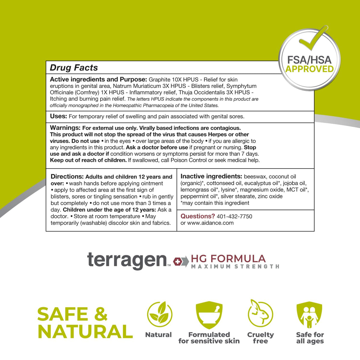 Herpes Treatment Cream V3726