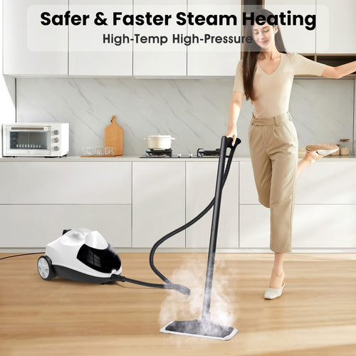 1.5L 6-in-1 Steam Cleaner with 8 Accessories Z9122
