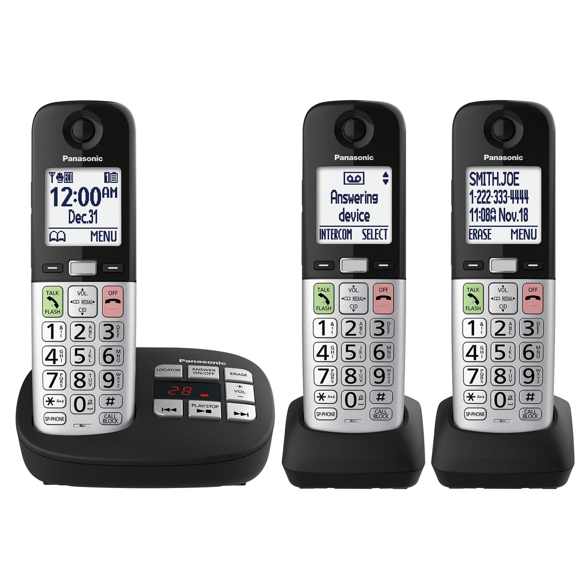 Cordless Phone with Volume Boost and Slow Talk K4511