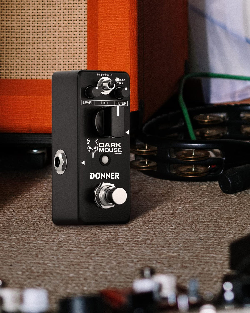 Dark Mouse Distortion Pedal for Electric Guitar M62588