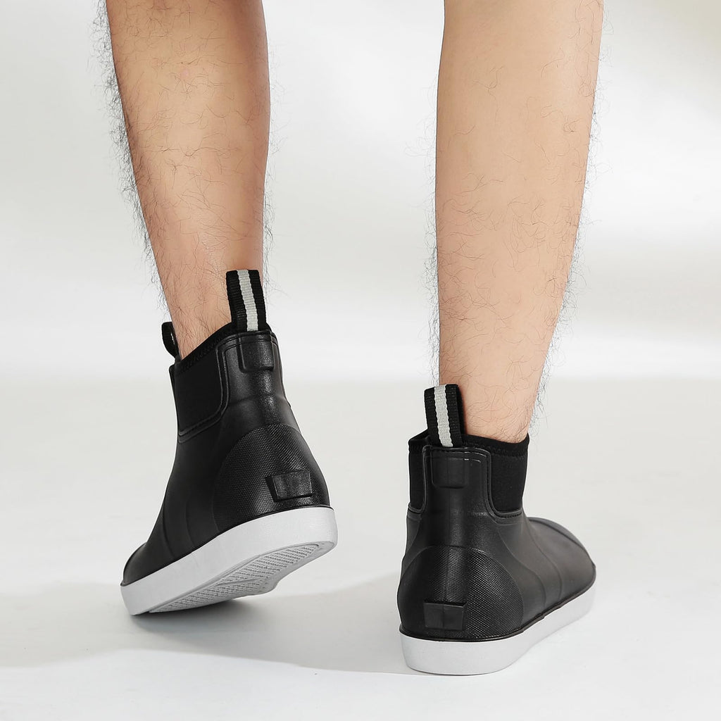 Waterproof Non-Slip Ankle Deck Boots D77633