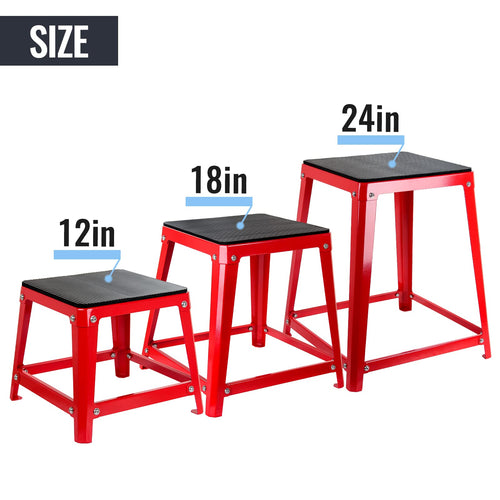 12/18/24/30 Inch Fitness Exercise Step Up Box A760