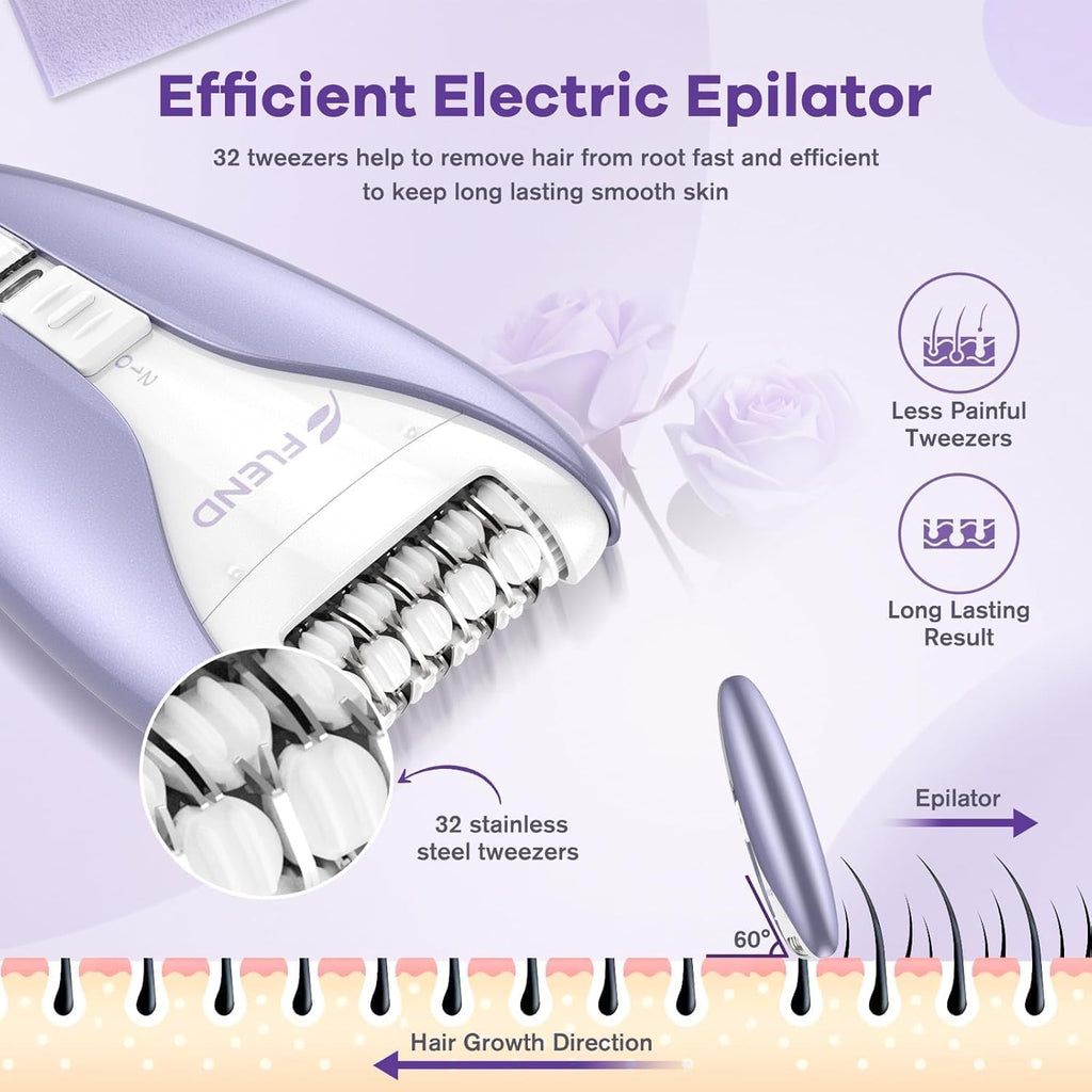 2-Speed Facial & Body Hair Remover X332