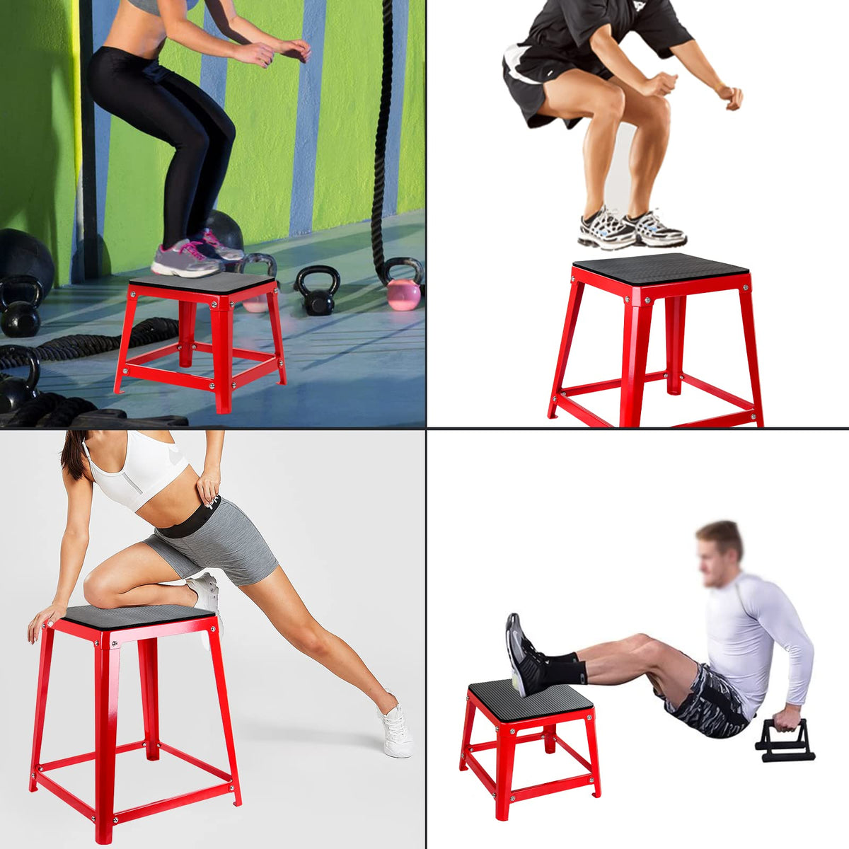 12/18/24/30 Inch Fitness Exercise Step Up Box A760